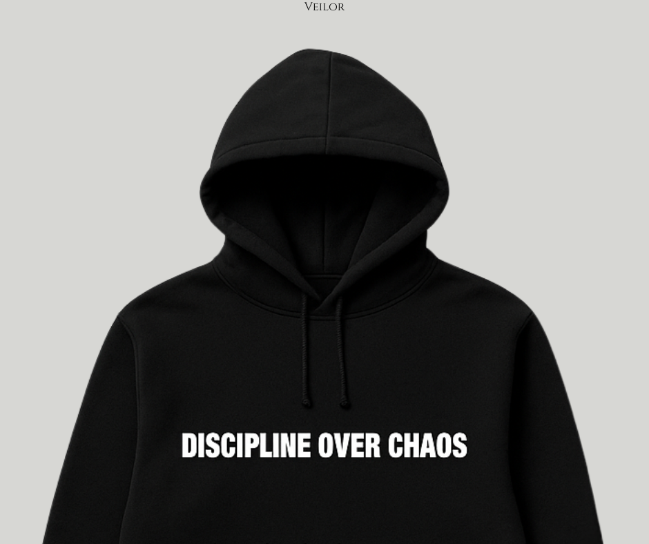 Veilor Winter Arc – Black Hoodie