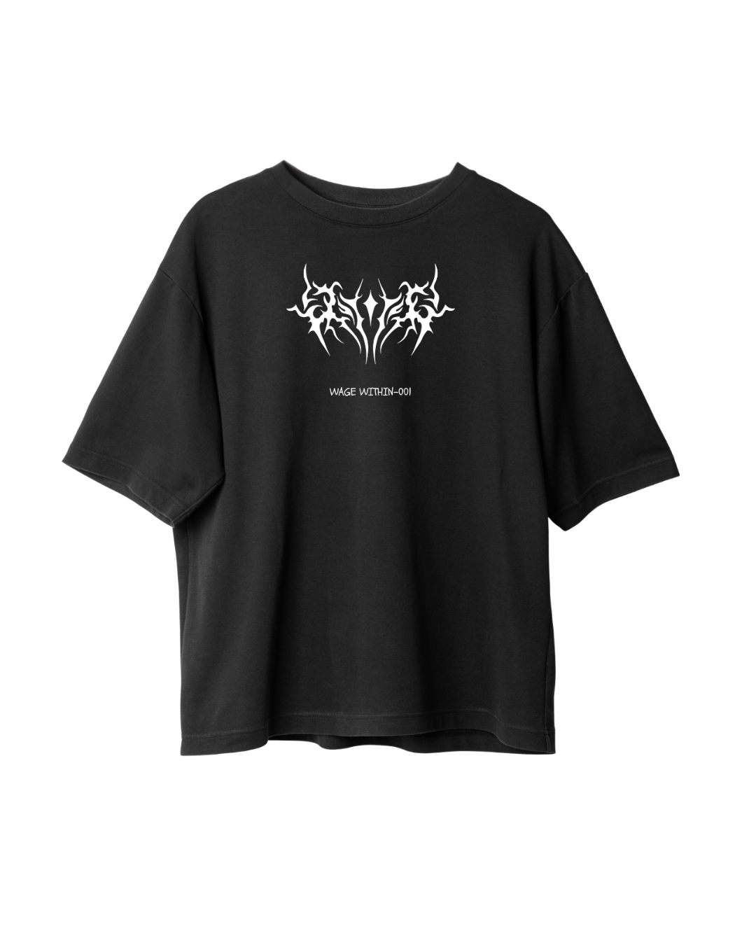 Wage Within – Shadow Face Oversized Tee